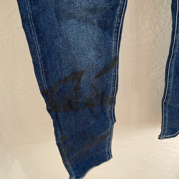 FLYING MONKEY Women's High Rise Super Soft Ankle Skinny Jeans Size 25 In Blue - Picture 7 of 10